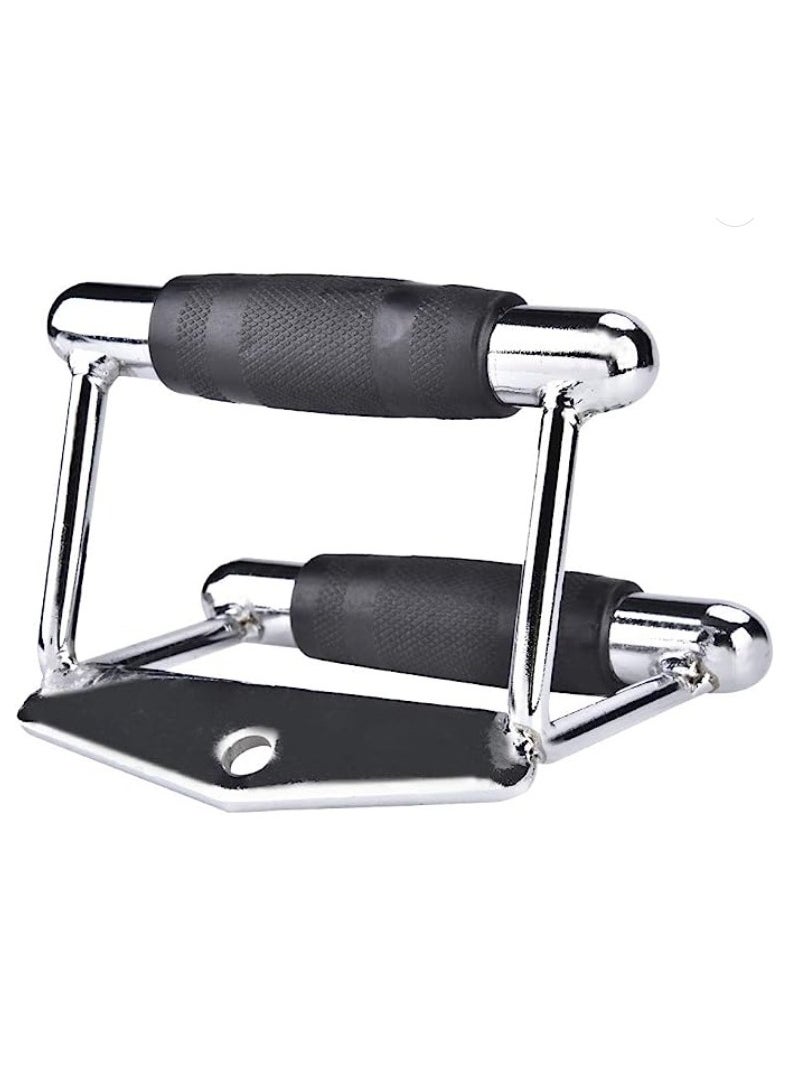 Generic - Durable Steel Chinning Triangle Bar Handle Gym Training Exercise Cable Attachment - Image 1