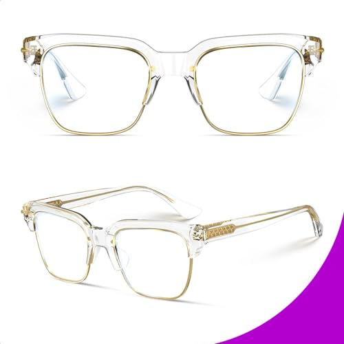 VISOONE Light Weight TR90 Blue Light Blocking Glasses Frame Vision Protector Men Women ELBERT - Image 4