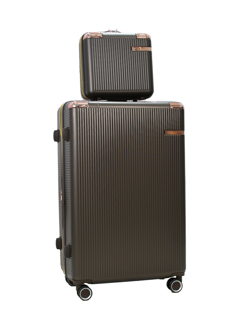 مورانو شنط سفر من مورانو مكون من خمس قطع لون ( كـوفي ) - Image 4