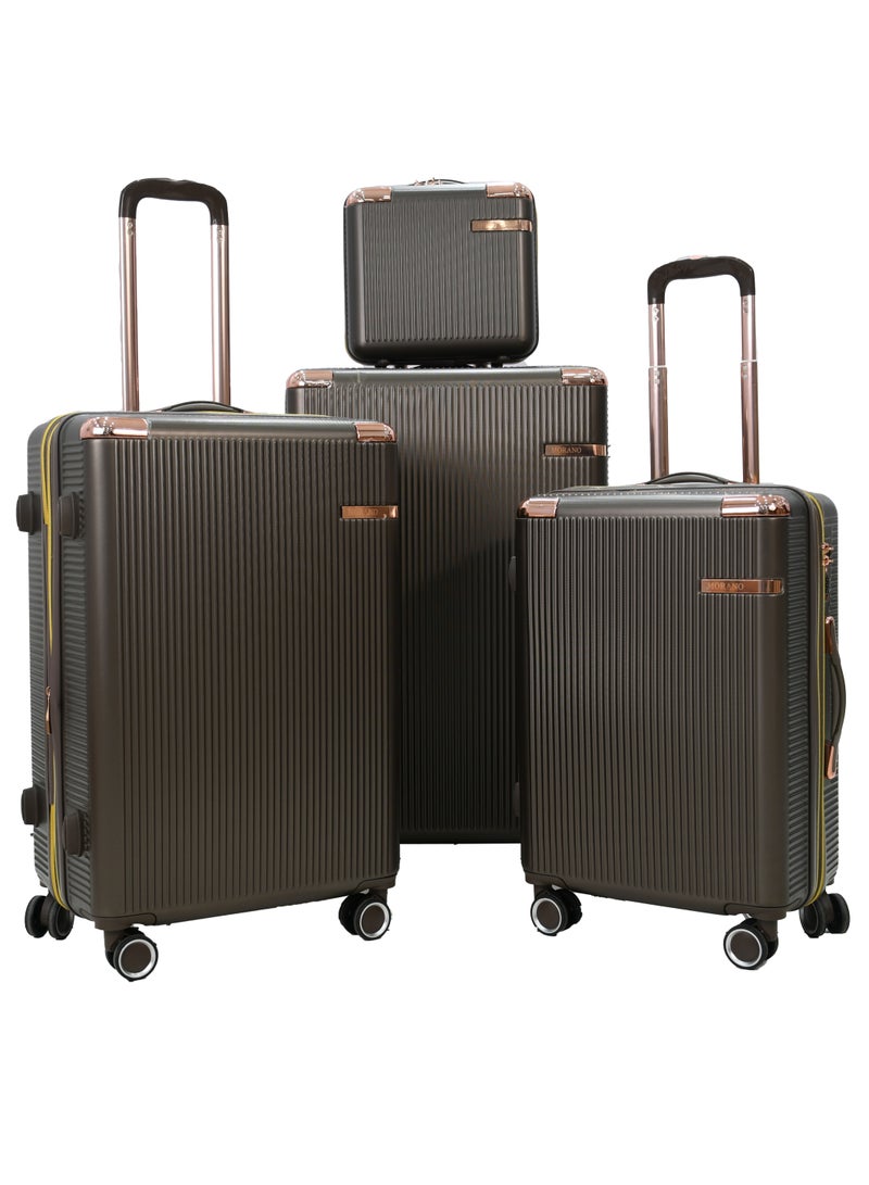 مورانو شنط سفر من مورانو مكون من خمس قطع لون ( كـوفي ) - Image 2