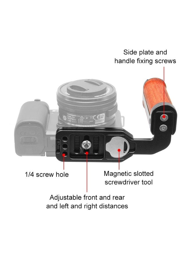 بولوز puluz مايكرو كاميرا واحدة عالمية التعامل مع / يسار اليد الرأسي ل نوع لوحة سريعة - Image 4