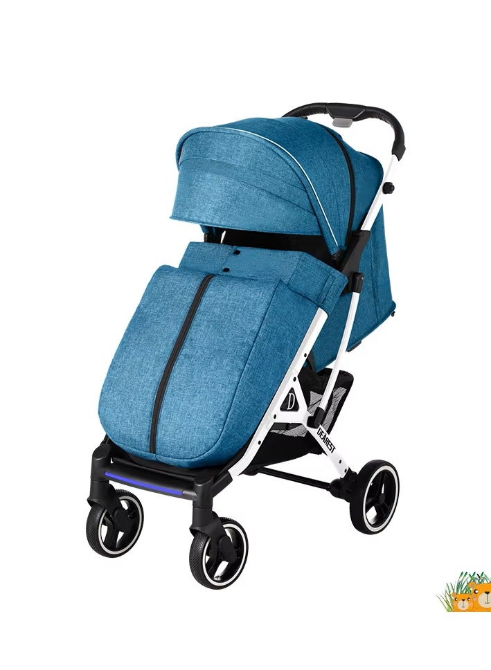 Compact & Practical One-Hand Fold Baby Stroller - Image 1