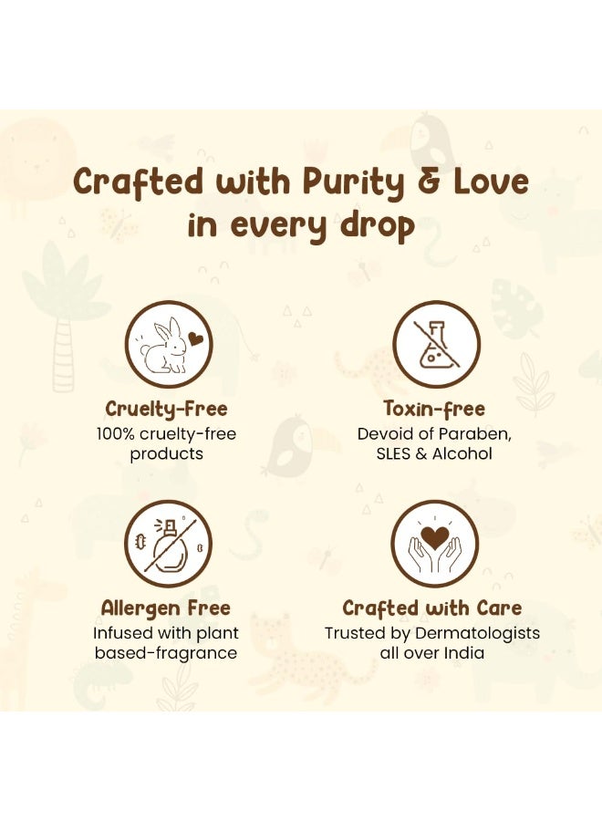 Mother Sparsh Cold Pressed Virgin Coconut Oil for Baby Massage, Skin & Hair Care | 100% Natural Baby Oil for New Born | 200ml - Image 5