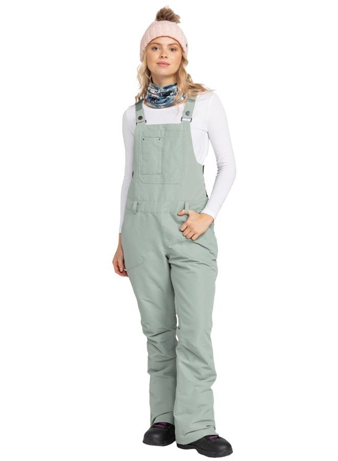 Roxy womens Rising High Ski Pant – 15k Waterproof Stretch Snow Pant, Skinny Fit, Pfas-free, Lily Pad, L - Image 1