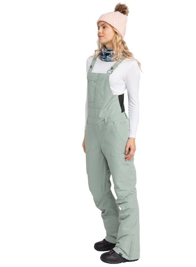 Roxy womens Rising High Ski Pant – 15k Waterproof Stretch Snow Pant, Skinny Fit, Pfas-free, Lily Pad, L - Image 5