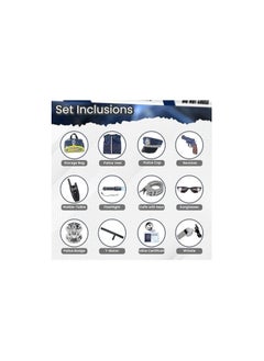 Home Smart Home Smart Police Costume for Kids Toy Role Play Kit with Police Badge Handcuffs Kids Flashlight FBI, Detective Swat and Kids Dress-up Clothes  - Image 3