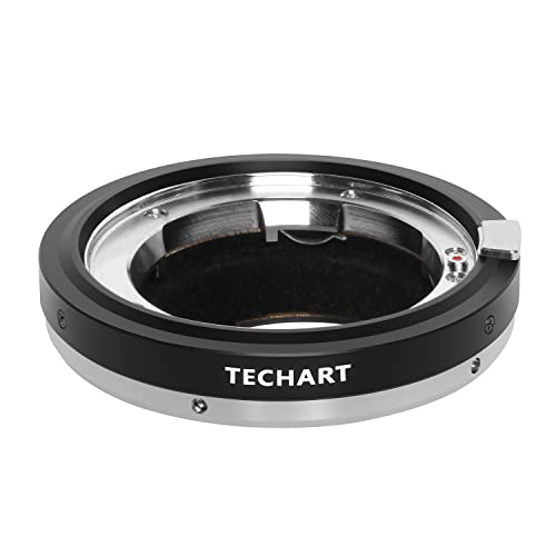 OlyCelotti TECHART LM-EA9 Auto Focus Lens Adapter Built-in Drive Motor Compatible with Sony E-Mount Camera A9 A9II A7IV A7C A7RIV A7RIII A7II A7m2 A7m3 A7RII to Leica M/Zeiss M/Voigtlander M Mount Lens - Image 1