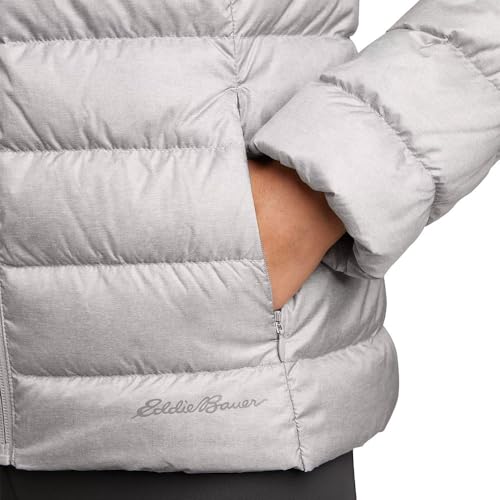 Eddie Bauer Women's CirrusLite Down Jacket, Black Recycled, Large - Image 4