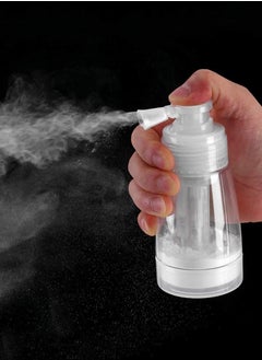 KASTWAVE Powder Spray Bottle Empty Dismountable Travel Cosmetics Bottles with Locking Nozzle 6oz/180 ml  - Image 1