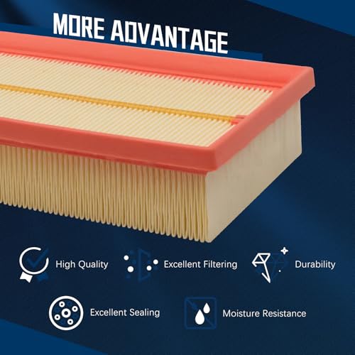VINMS C 3698/3-2 Engine Air Filter for Mercedes-Benz C300 E320 E350 S550 GLK350 GL450 ML350 CLK350 R350 and More 1120940604 - Image 4