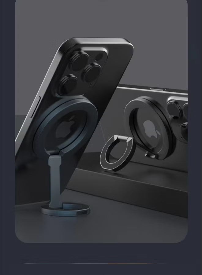 إكس ليفيل حامل هاتف ذكي مع حلقة مغناطيسية لتقنية MagSafe المغناطيسية ثنائية الجانب، مقبض هاتف رياضي قابل للإزالة مع مسند، متوافق مع سلسلة iPhone 16/15/14/13/12 وحوامل السيارة المغناطيسية - Image 5