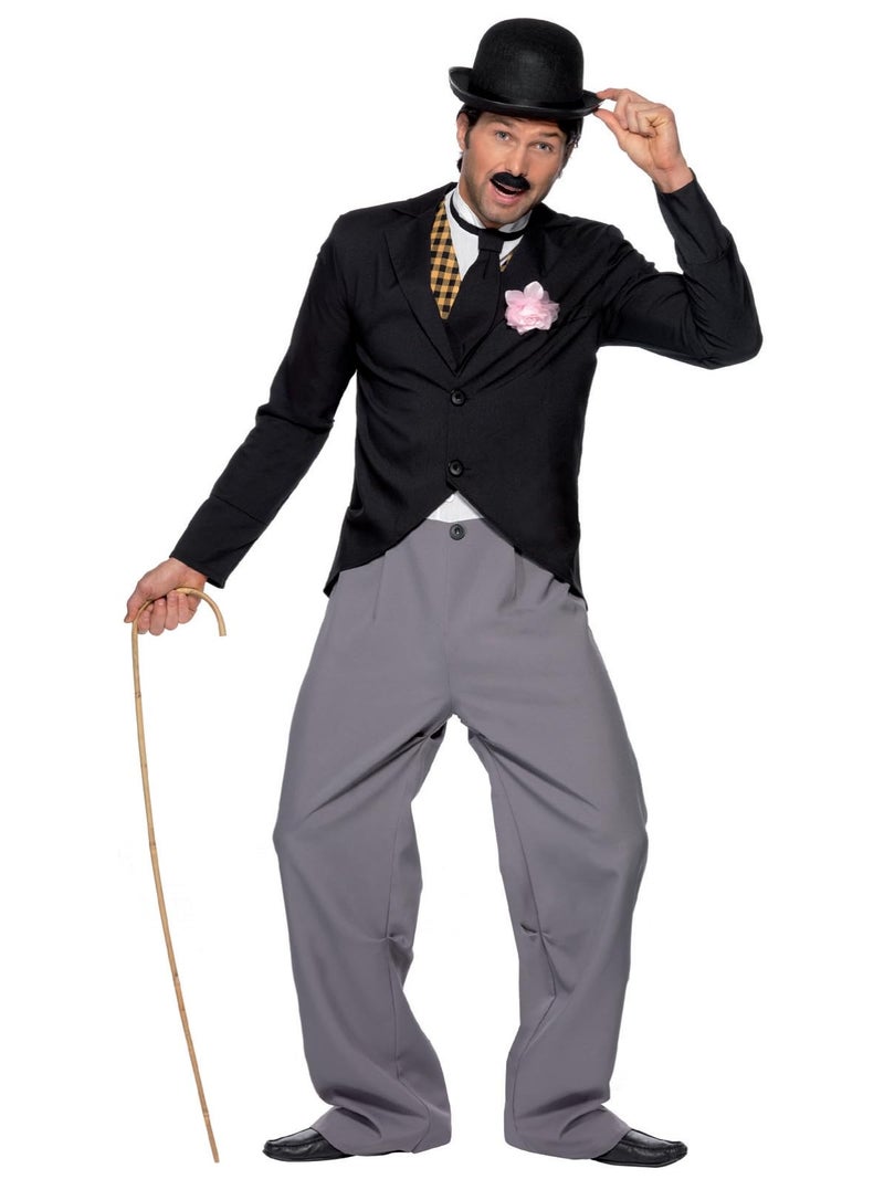 Smiffys 1920s Star Costume, Black, L - US Size 42"-44" - Image 1