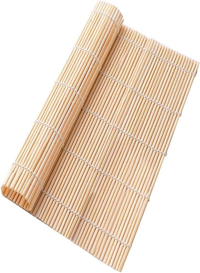 Decorcrafts Sushi Rolling Mat All Natural Bamboo Based Japanese Sushi Rolling/Korean Kimbap Making Mat, Ideal Use in Homes, Cafes, Hotels and Restaurants (Size - 9 x 9.6 Inches) Sushi matt - Image 5