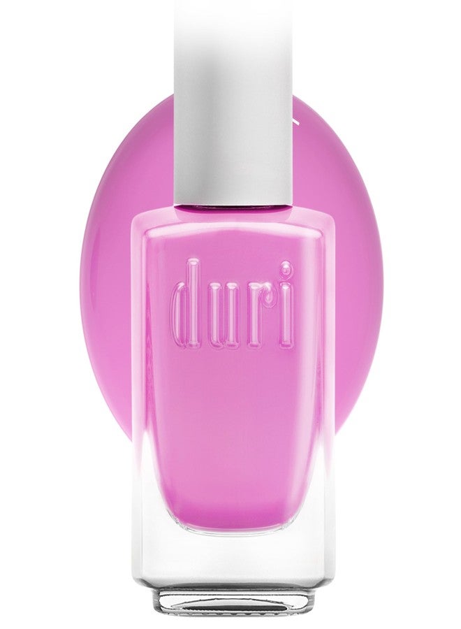 duri Nail Polish, 110S Lilac Dream, Pastel Lilac Pink, Semi Matte Finish, Full Coverage, Quick Drying, 0.45 Fl Oz - Image 1
