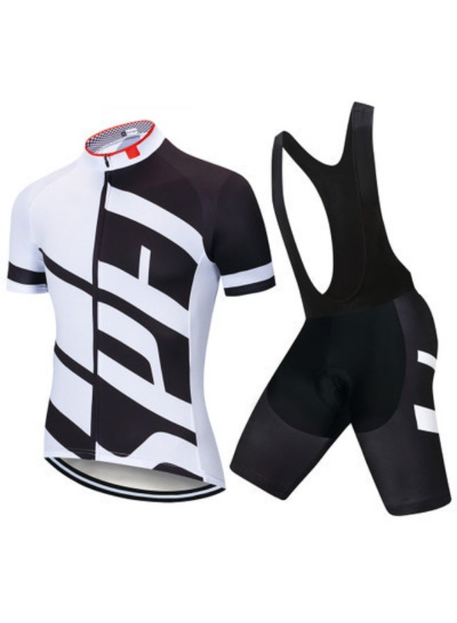 KUYING Summer Short Sleeved Cycling Suit Set - Image 1