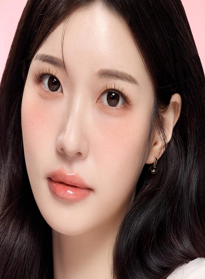 keybo Heart Keyring Lip & Cheek Tint - Creamy Multi-Use Pod for Lips & Cheeks, Dewy Glow Finish, Hydrating Buildable Color, Portable Heart Keychain Compact (3.Mocha) - Image 5