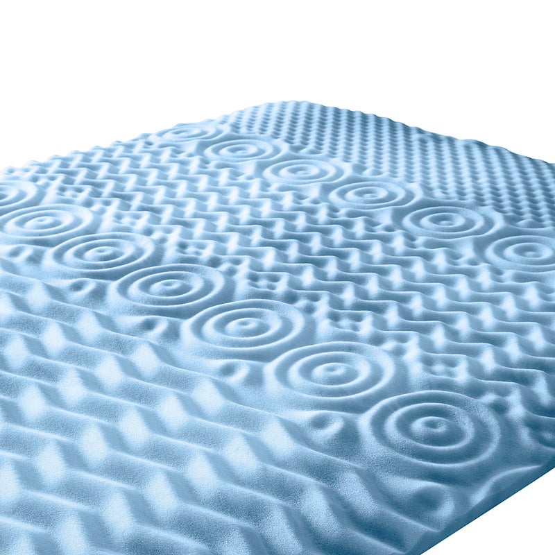Serta Comfort Zone Cooling Memory Foam Mattress Topper, 1.5 Inch, Twin - Image 3