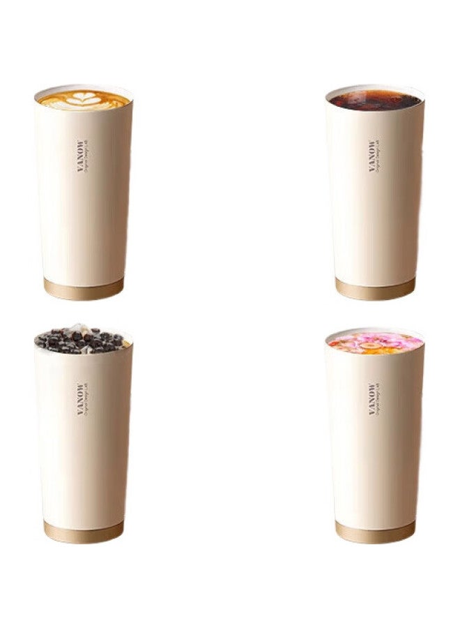 Vanow Insulated Mug Coffee Cup With Ceramic Inner Liner, Stylish Portable Water Bottle With Straw For Men And Women, Graduation Gift For Teachers - Image 3