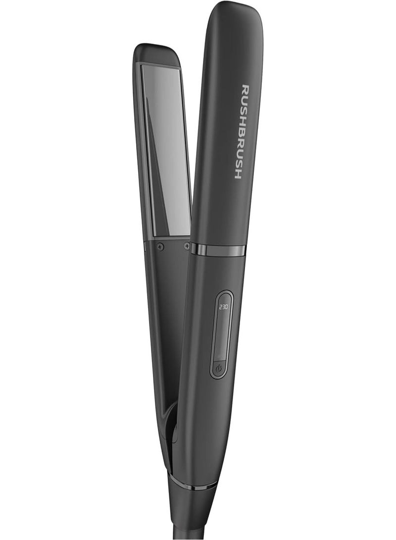 Rush Brush X1 Pro Straightener Black, 230C, Ceramtic Plate, ionic Tech - Image 4