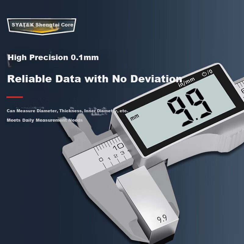 JD Jing Zao SYNTEK Digital Vernier Caliper High-Precision Mini Electronic Caliper for Jewelry, Bracelets, Pearls, Jade, Household Depth Gauge - Image 3