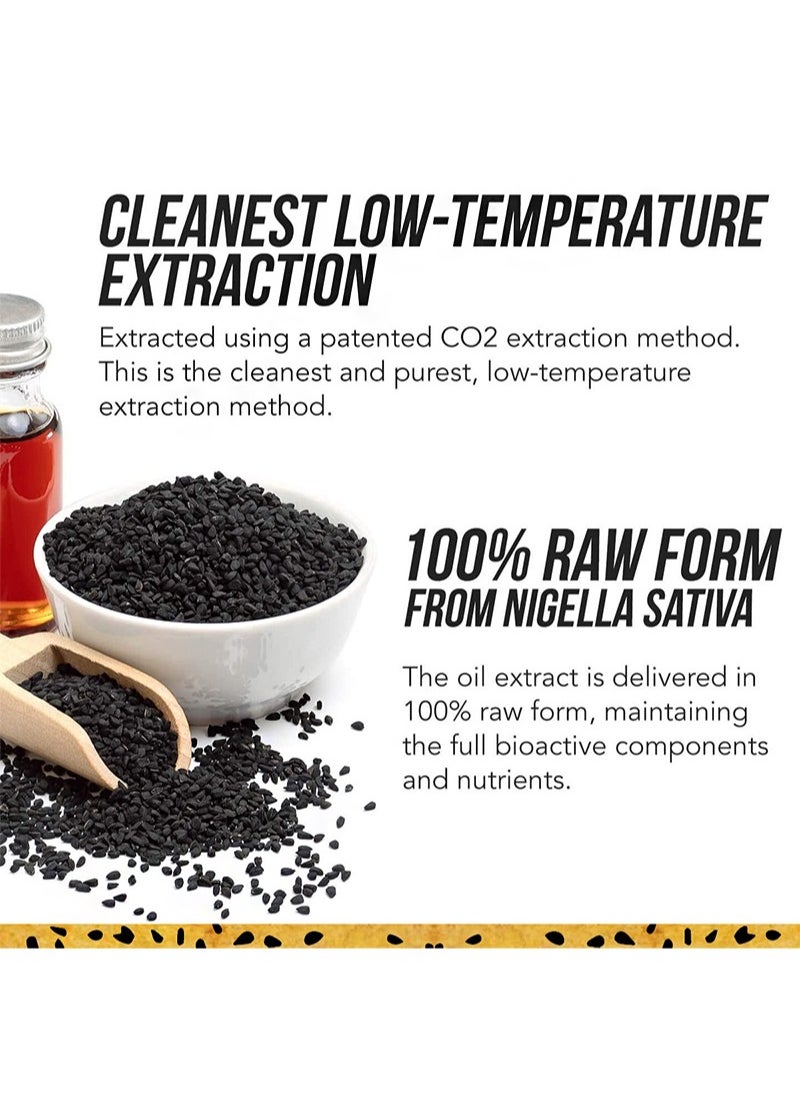 ECO finest - Black Seed Oil，100% Virgin Cold Pressed Premium Black Seed Oil，2% Thymoquinone，Strengthens immunity， joints， skin and hair (120ml) - Image 1