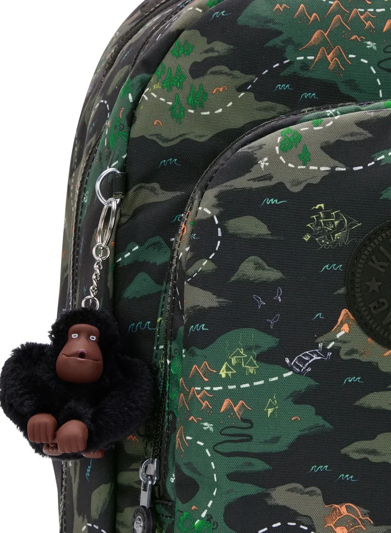 kipling  Class Room Large Backpack (With Laptop Protection) - Camo Treasure  | Best Price UAE