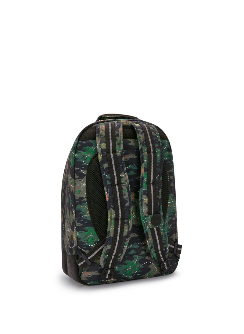 kipling Class Room Camo Treasure Large Backpack (With Laptop Protection)  - Image 2