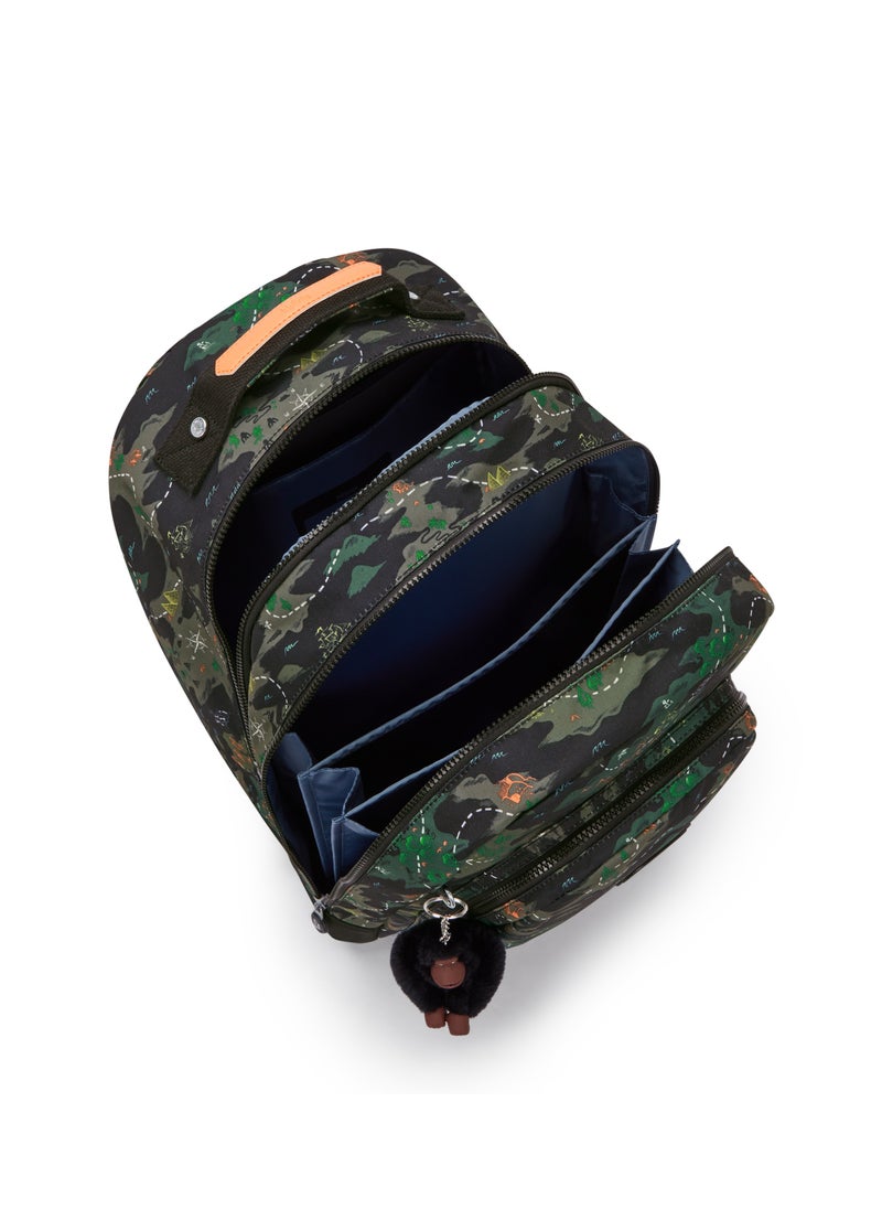 kipling Class Room Camo Treasure Large Backpack (With Laptop Protection)  - Image 3