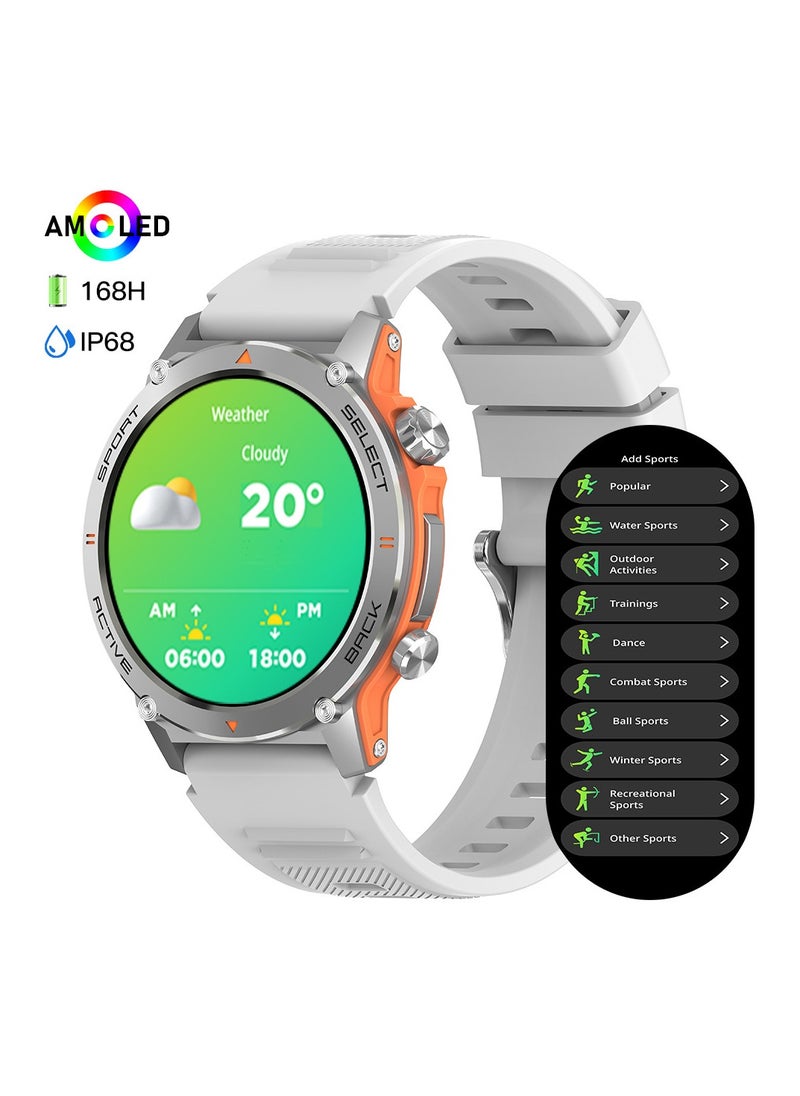 Zeblaze Z136 Sports Watch with AMOLED Display Outdoor Waterproof Design and Smart Health Monitoring  - Image 1