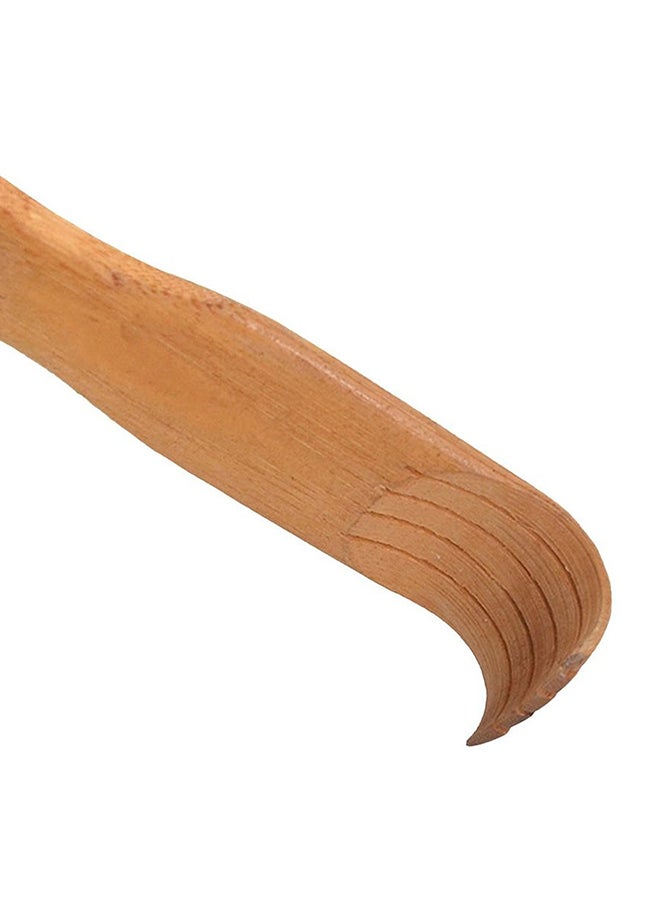 Loquat Wooden Back Scratcher Beige - Image 2