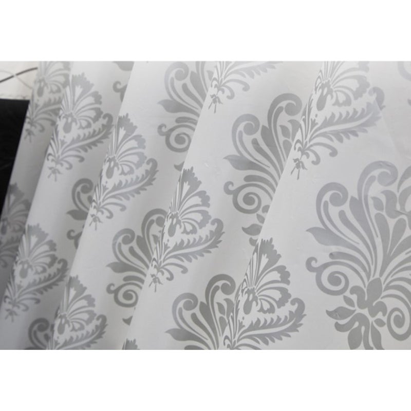 Shower Curtain Printed PEVA Bathing Curtain with Sturdy Grommets - 180x220cm - Image 2