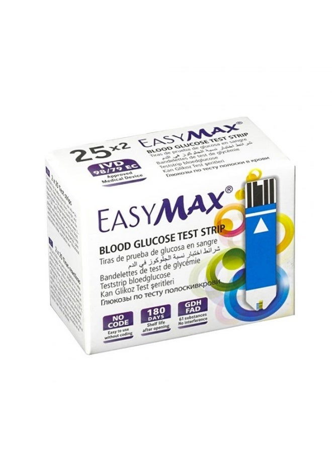 Izzi EasyMax blood glucose test strips - Image 1