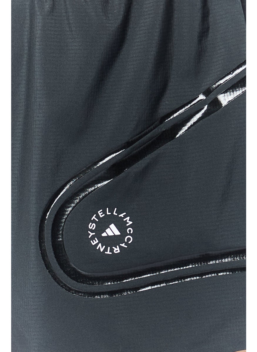 adidas By Stella McCartney Women Sportswear Fit Drawstring  Training Short, Black  - Image 3