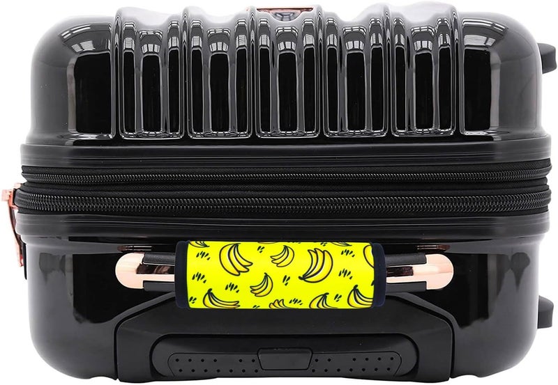 Careteilly Neoprene Luggage Handle Wrap Fluorescent Colors Luggage Identifiers/Tags/Marker (Banana) - Image 4