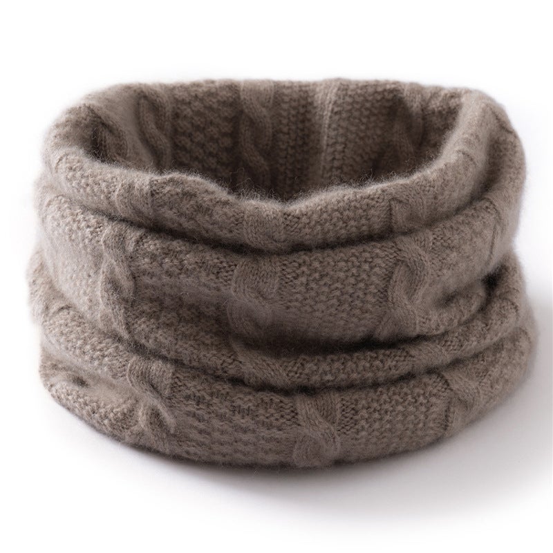 Cashmere 2025 Style Neck Scarf, Unisex Knitted Twist Neck Scarf, Versatile Warm Neck Protector - Image 2
