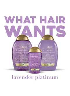 Ogx OGX Hydrate & Color Reviving + Luminescent Platinum Penetrating Oil, Lavender 3.3 Fl Oz  - Image 4