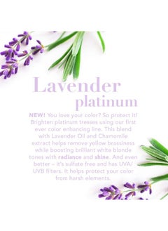 Ogx OGX Hydrate & Color Reviving + Luminescent Platinum Penetrating Oil, Lavender 3.3 Fl Oz  - Image 3