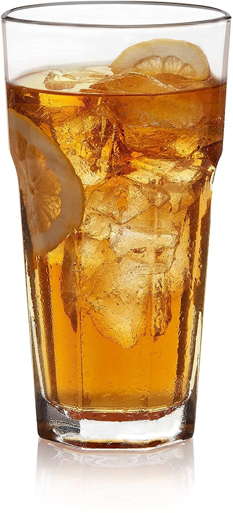 Vilon Italian premium Aloha Glass Water and Juice Glasses, 270 ml (Clear) - Set of 6 - Image 5
