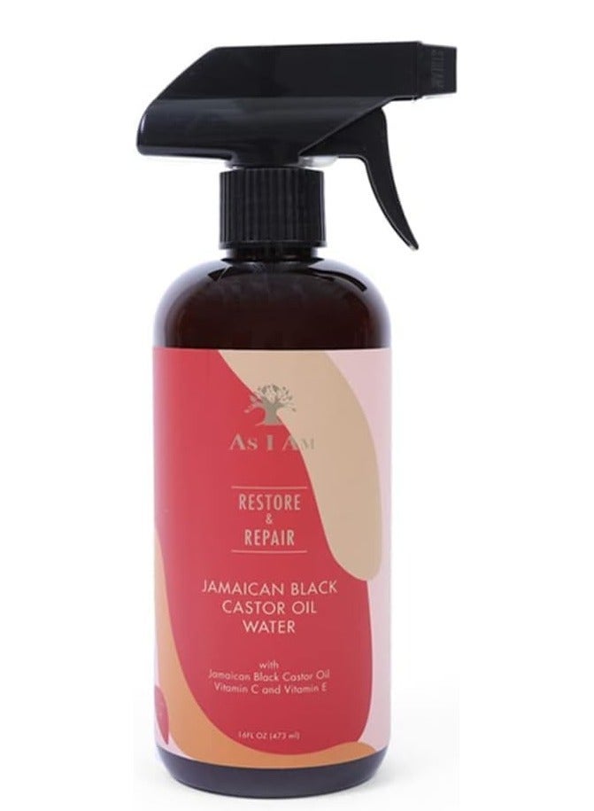 آز أي آم استعادة وإصلاح ماء زيت الخروع الأسود الجامايكي 473 مل - Image 1
