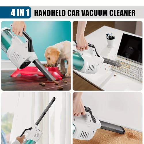 WHITESTARALL Portable Wireless Vacuum Cleaner with Blower & Suction | 2 Modes | Handheld Lightweight for Car | Home | Office | Foldable Design (Blue Cyclone 2 Modes Suction 8K - 10,000pa) - Image 5