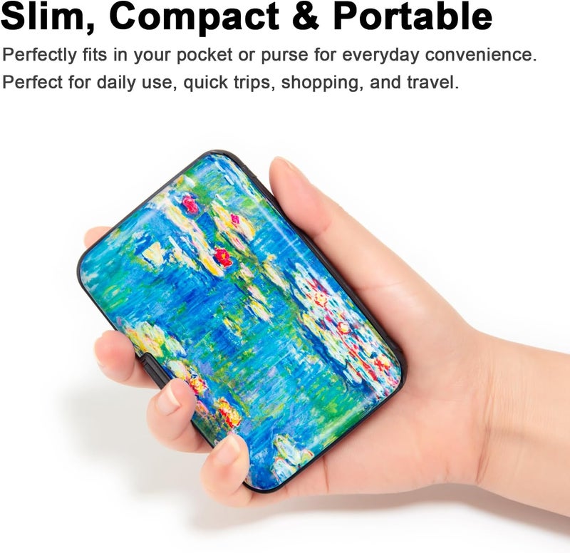 Kaabao Credit Card Holder Small RFID Blocking Wallet Business Metal Slim Mini Aluminum Hard Case for Women Men - Image 2