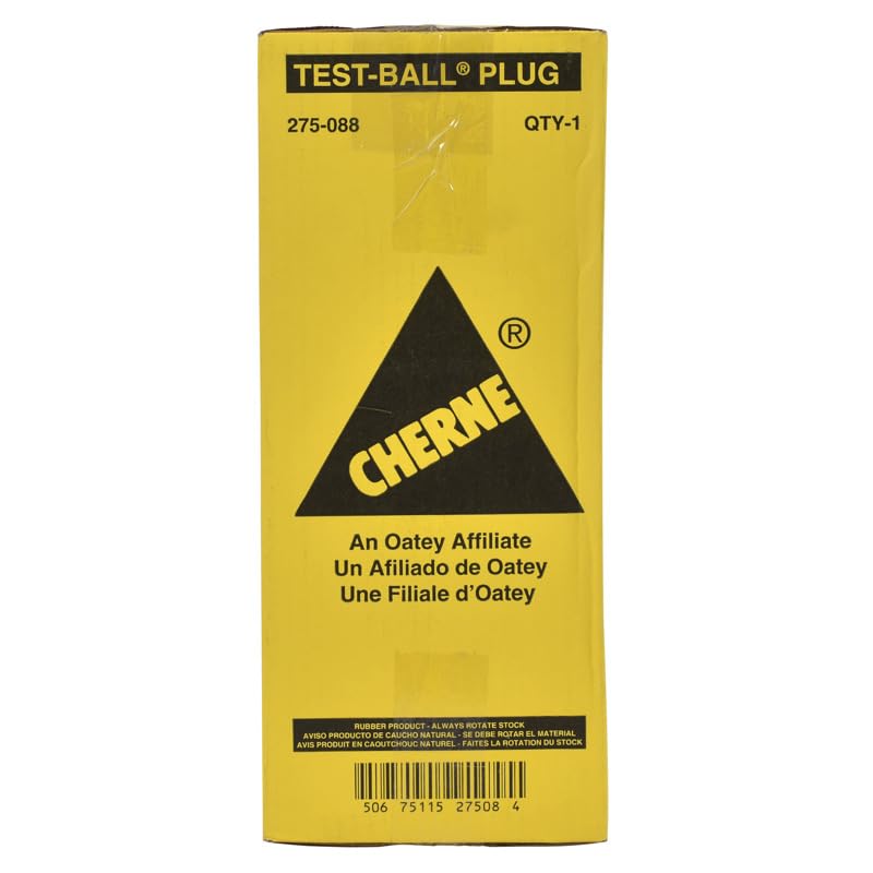 Cherne 275048 4 in.- 6 in. Multi-Size Underground Test-Ball Plug, Black - Image 4