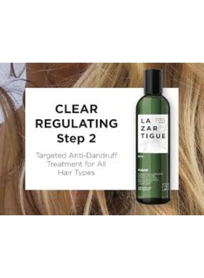 Lazartigue Clear Step 2 Regulating Anti-Dandruff Shampoo 250ml - Image 3