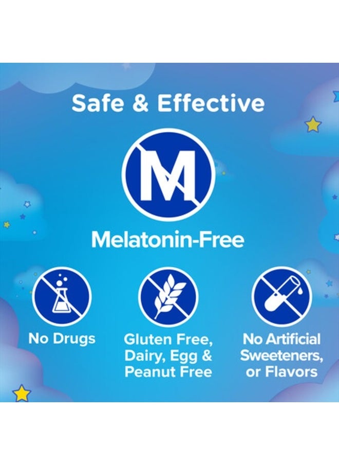 Zarbee's - Melatonin-Free Gentle Bedtime Gummies for Kids - Blend of Natural Honey, Raspberry Lemon, and Chamomile Helps Children Unwind and Relax to Prepare for Sleep, 30ct - Image 1