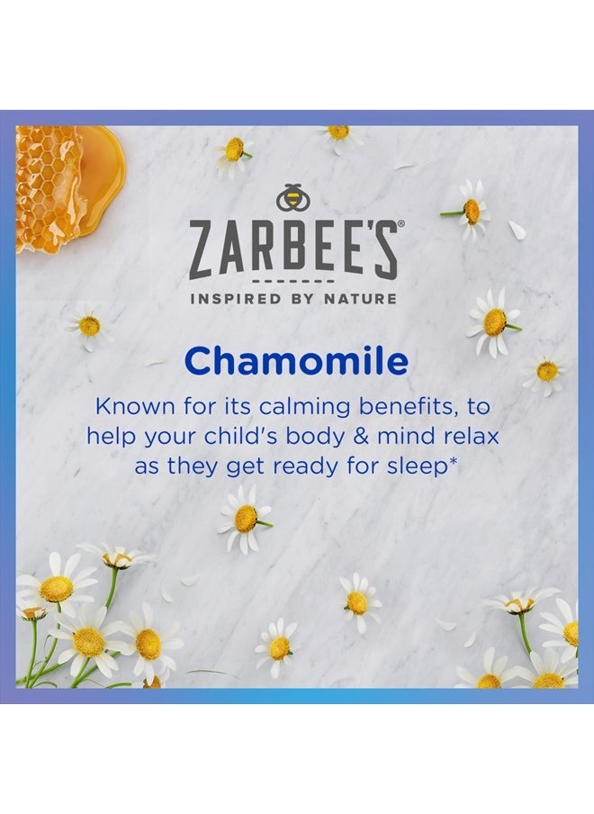 Zarbee's - Melatonin-Free Gentle Bedtime Gummies for Kids - Blend of Natural Honey, Raspberry Lemon, and Chamomile Helps Children Unwind and Relax to Prepare for Sleep, 30ct - Image 1