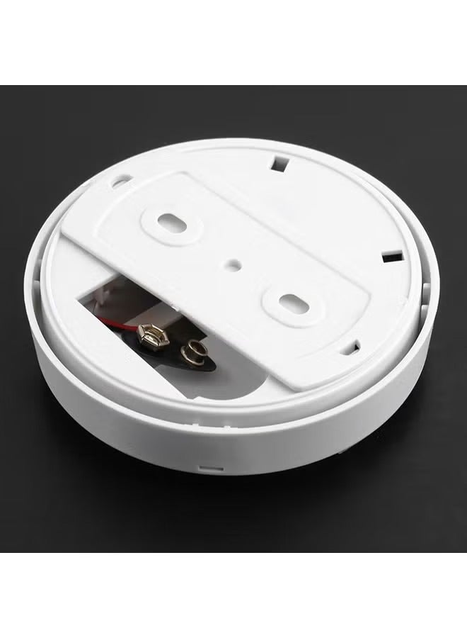 2 Pcs Fire Alarm Smoke Detector Wireless Smoke Detector Sensor System Fire Smoke Alarm White - Image 3