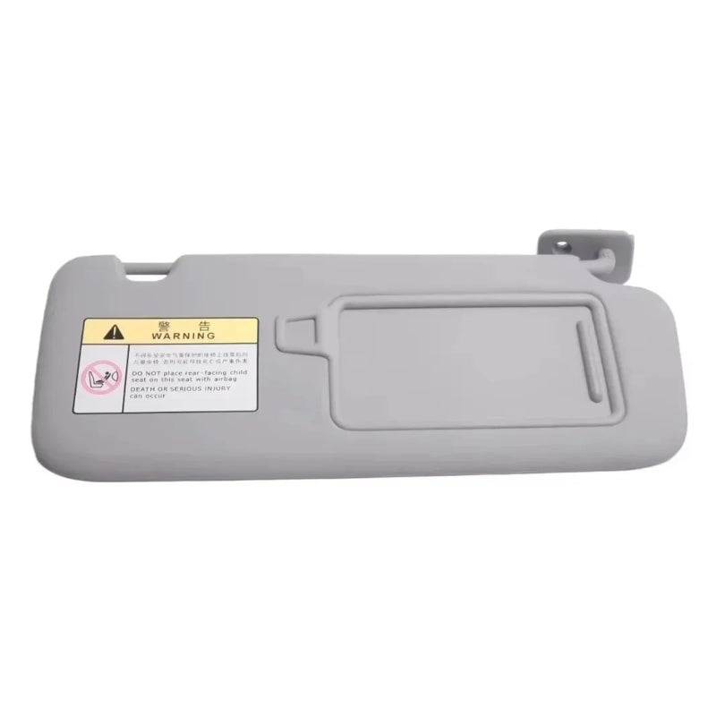 Car Sun Visors: Black Sun Visor With Mirror - Auto Sun Visor for Vehicle Interior Use - Image 3