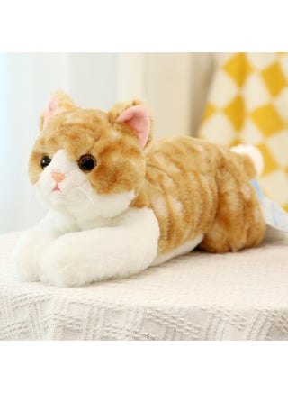 Can Call Simulation Cat Plush Toy Simulation Doll Cat Doll Cute Accompany Sleeping Cat Pillow Wholesale-Color:Geely Cat Brown Stripes (not Called)-Height:50.032cm Kg [from Front Claw To Tail] - pzsku/Z559A276CB3AD530BE712Z/45/1745407288/bd0020f1-a818-46cb-8cc2-7453db774437