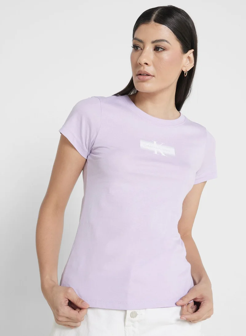 Calvin Klein Jeans Crew Neck Logo T-Shirt