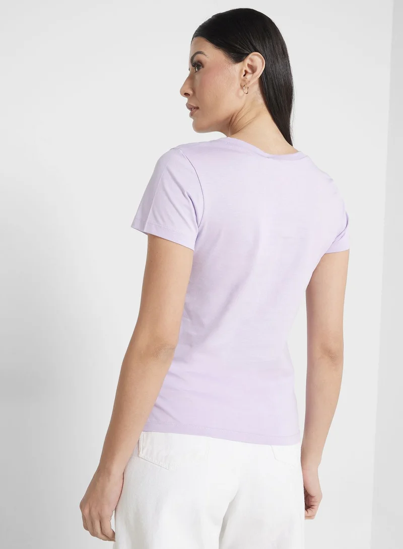 Calvin Klein Jeans Crew Neck Logo T-Shirt